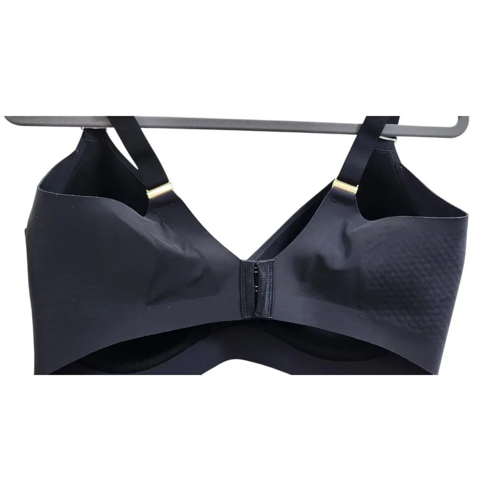 Honeylove 34DDD Wireless Bra Black Sculpting Lift Seamless Support Shapewear